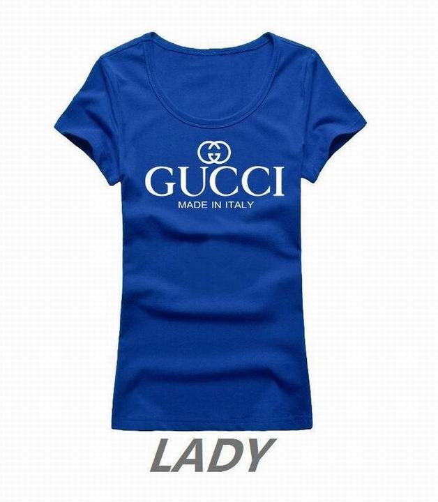 Gucci short round collar T woman S-XL-038